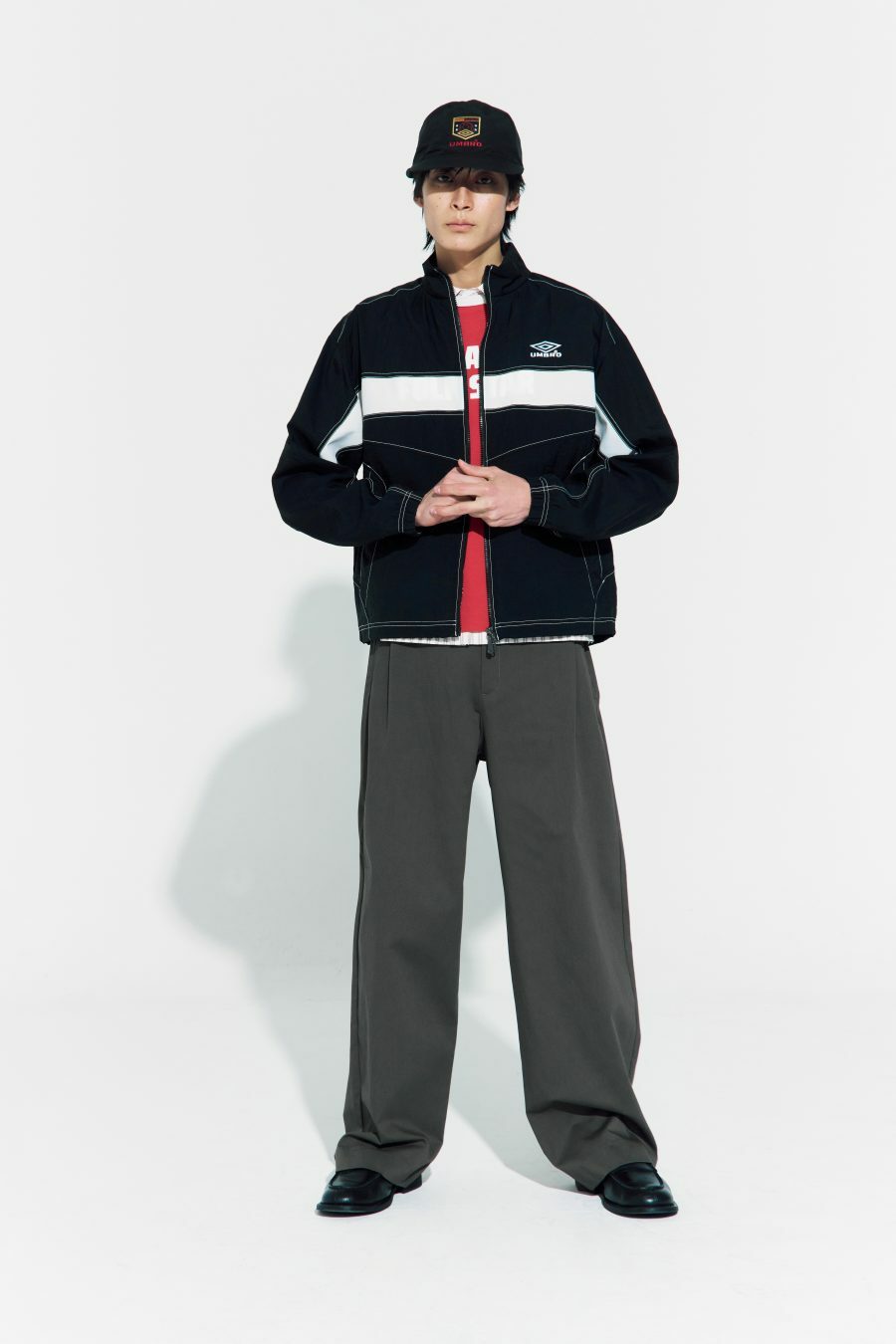 MUSINSA公式 | UMBRO クリスピータスラン 長袖ウィンドブレーカー
